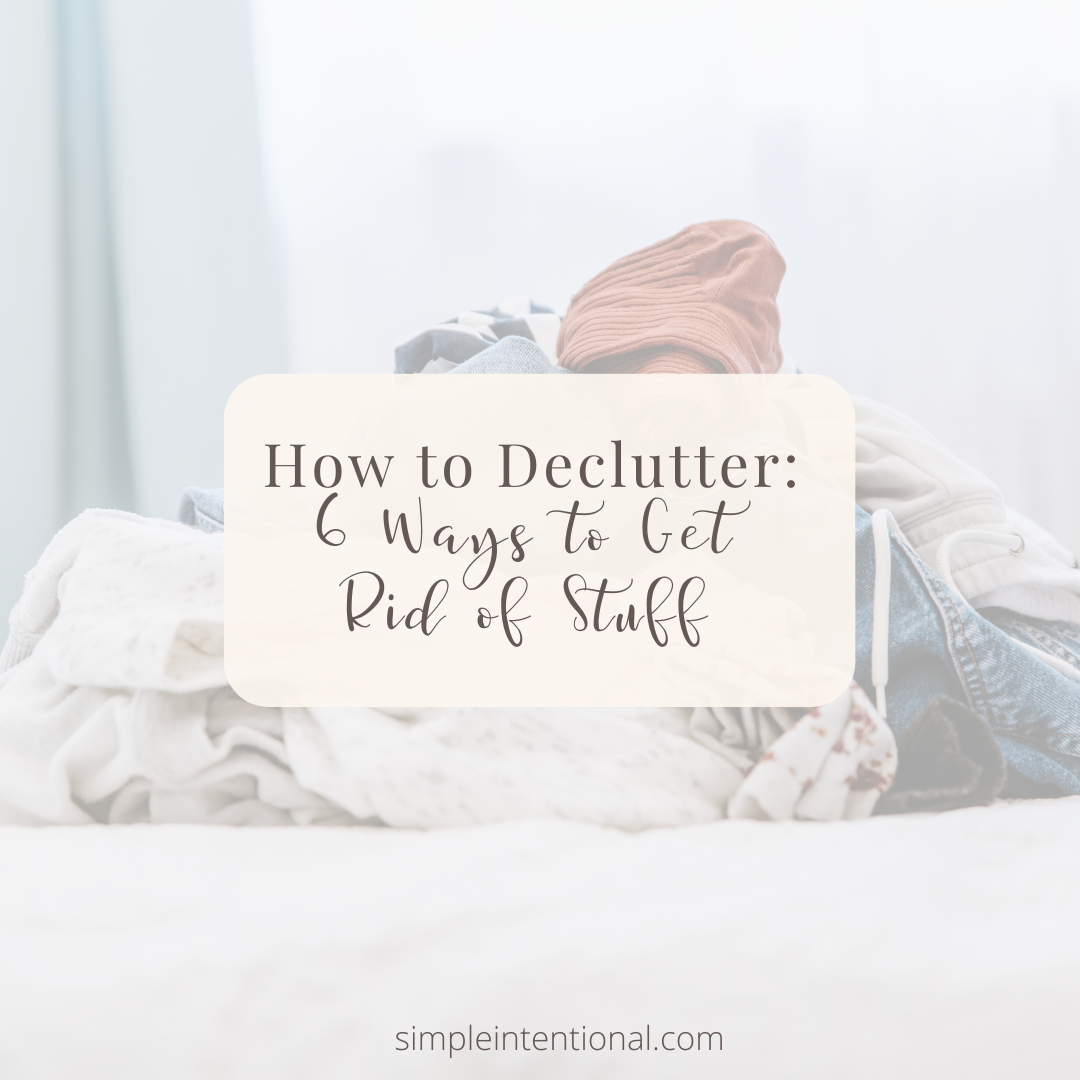 how to declutter